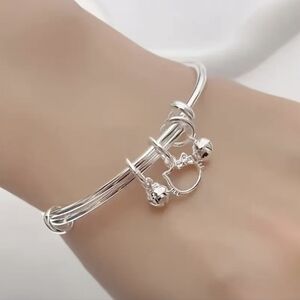 Hello Kitty Bangle Charm Bracelet